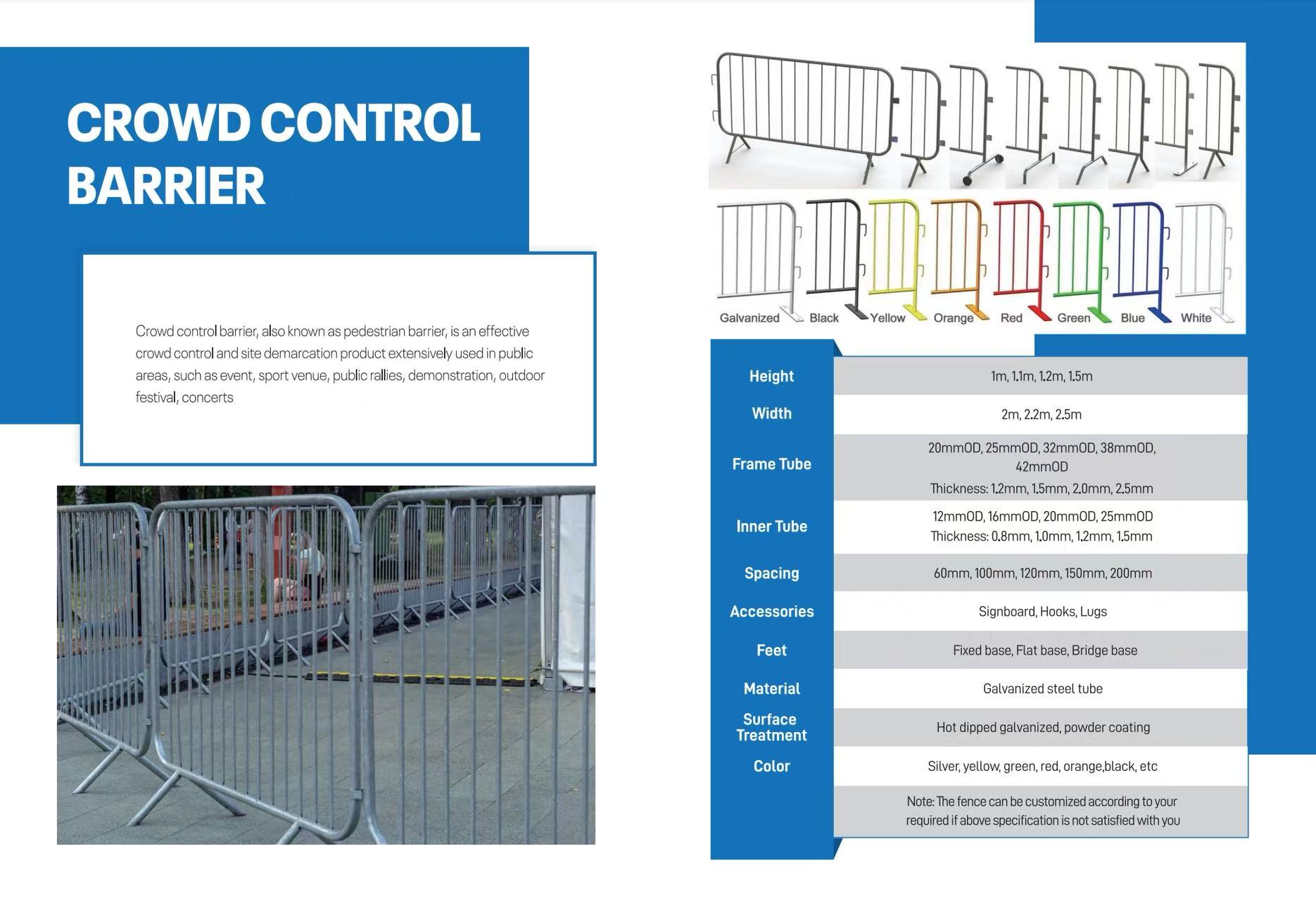 Steel Hoarding Panels